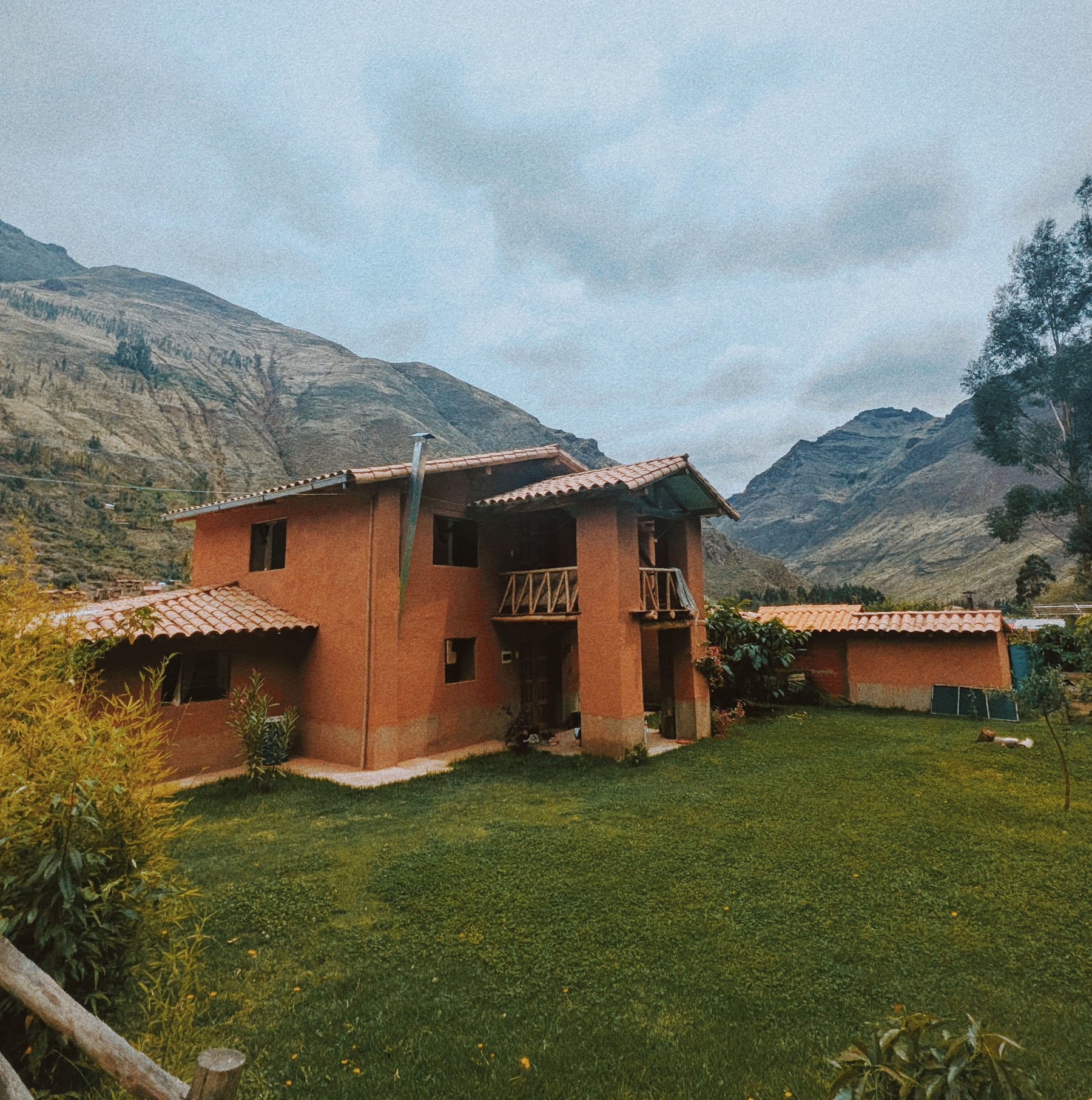 The houses at Psychic Garden